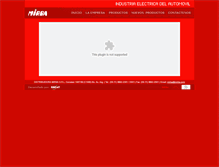 Tablet Screenshot of mirba.com