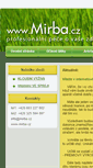 Mobile Screenshot of mirba.cz